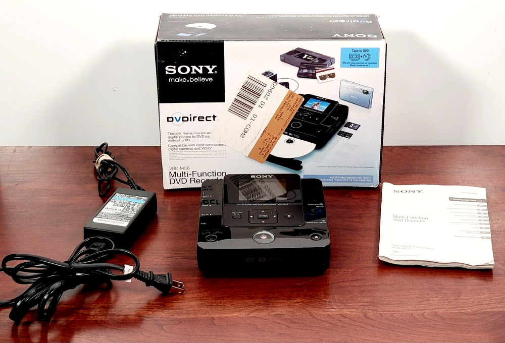 Sony DVDirect Multi-Function DVD Recorder VRD-MC6